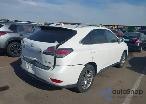 2013 Lexus Rx 350 z USA, uszkodzony, nr VIN 2T2BK1BA5DC196023